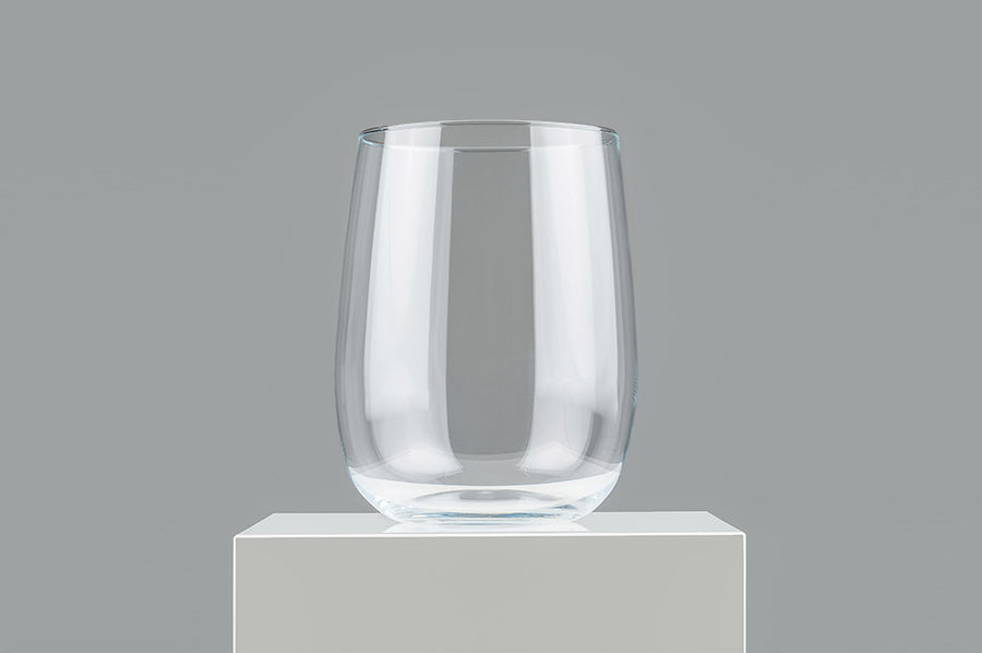 Glazen vaas voor een sympathieboeket.